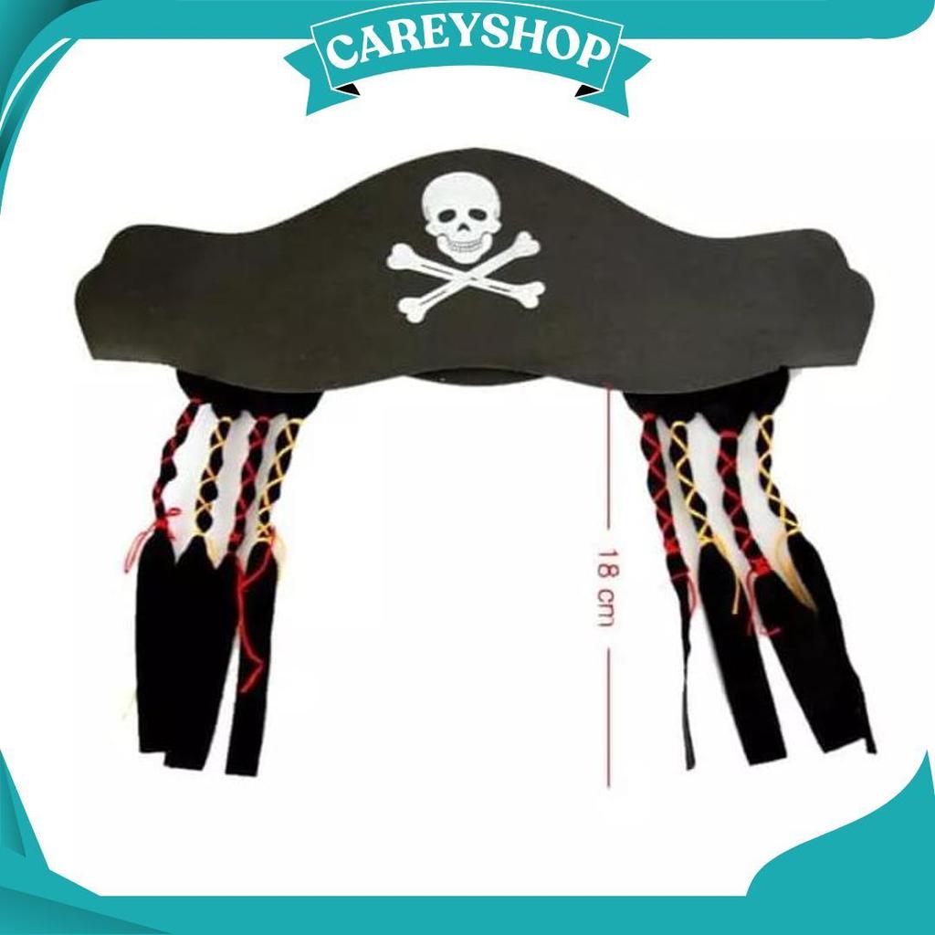 Cosplay Topi Kepang Bajak Laut Jack Sparrow Ori