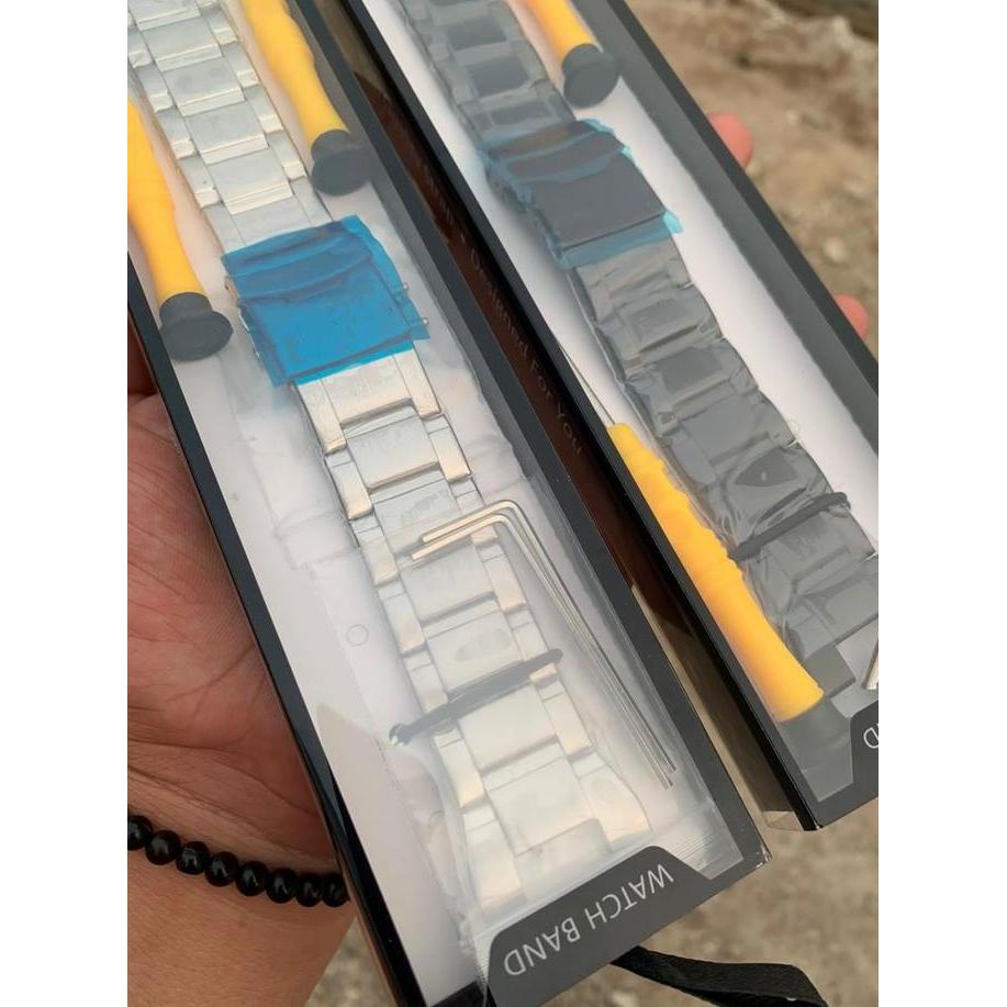 DB49>> STRAP TALI JAM TANGAN RANTAI STAINLESSSTEEL CASIO G-SHOCK GST AFTERMAR