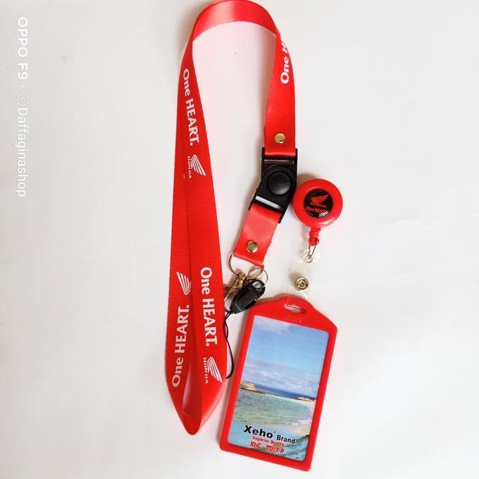 Lanyard Tali Gantungan Id Card Logo Honda Motor