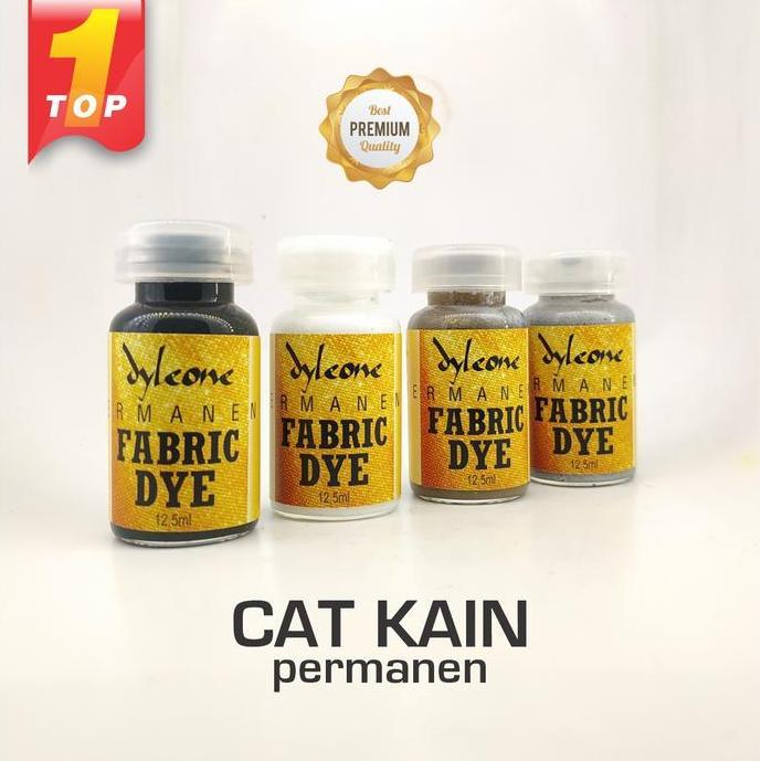:<:<:<:<] Cat Kain FABRIC DYE PAINT Dyleone permanen silver gold