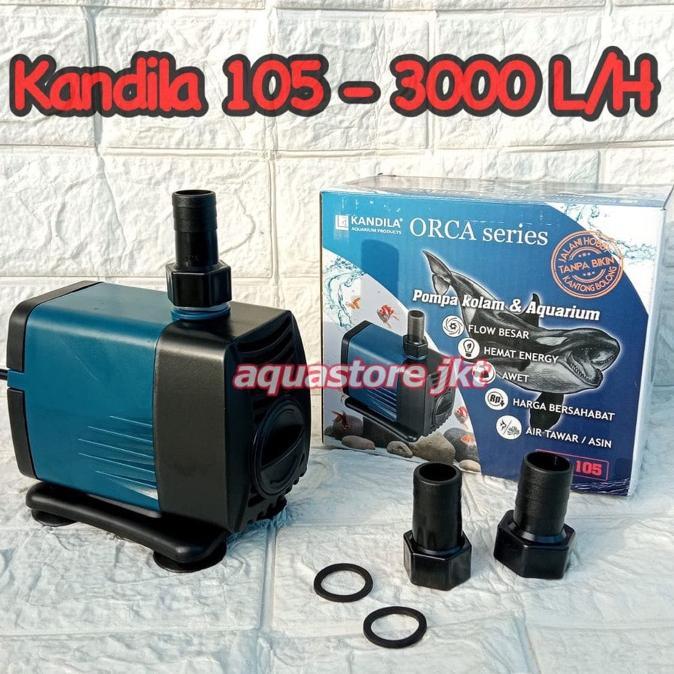 Kandila Orca Pompa Mesin Aquarium Kolam Ikan Kandila Orca 105 3 Lh Mesin Kolam Ikan Besar