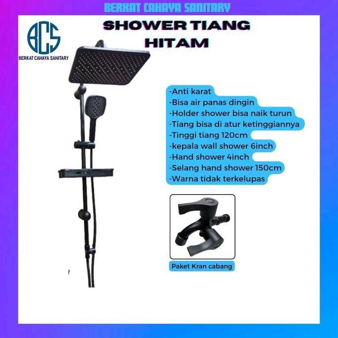 SHOWER BLACK SHOWER MANDI SHOWER TIANG SHOWER SET