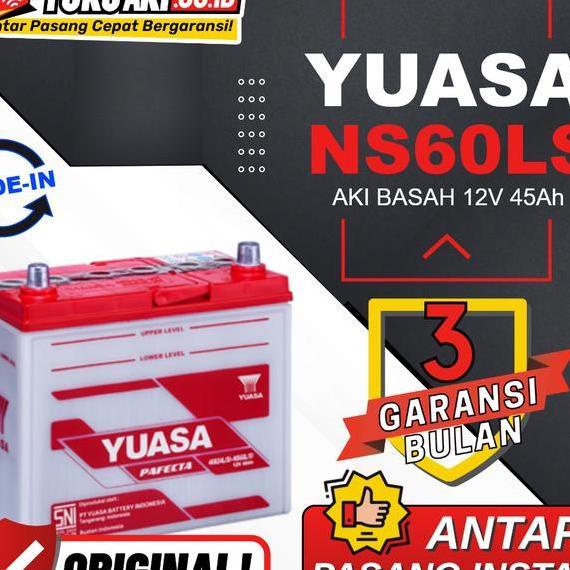 Aki Honda Stream 2Now Yuasa Pafecta Ns60Ls 46B24Ls 45Ah