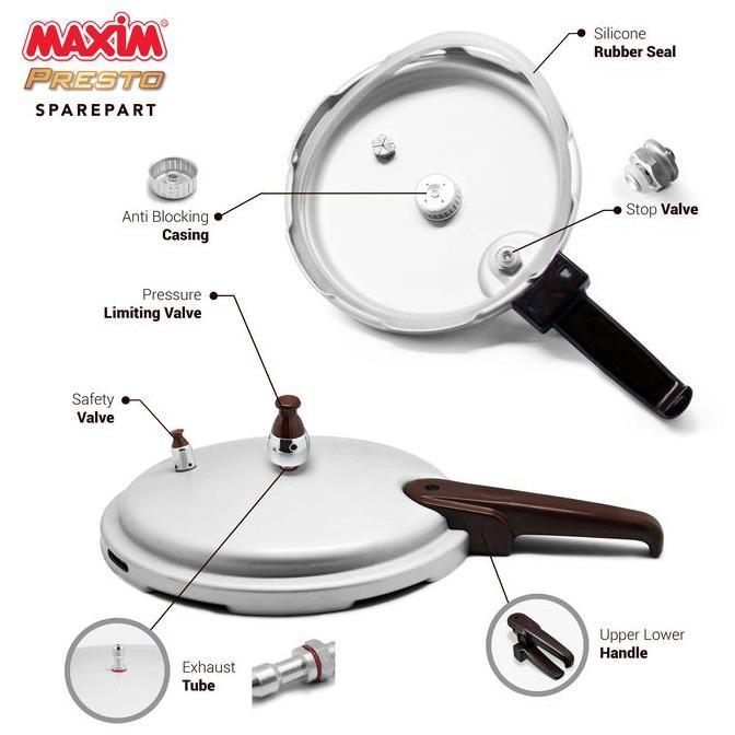 SPAREPART PRESTO MAXIM RESMI/ORI SAFETY` VALVE