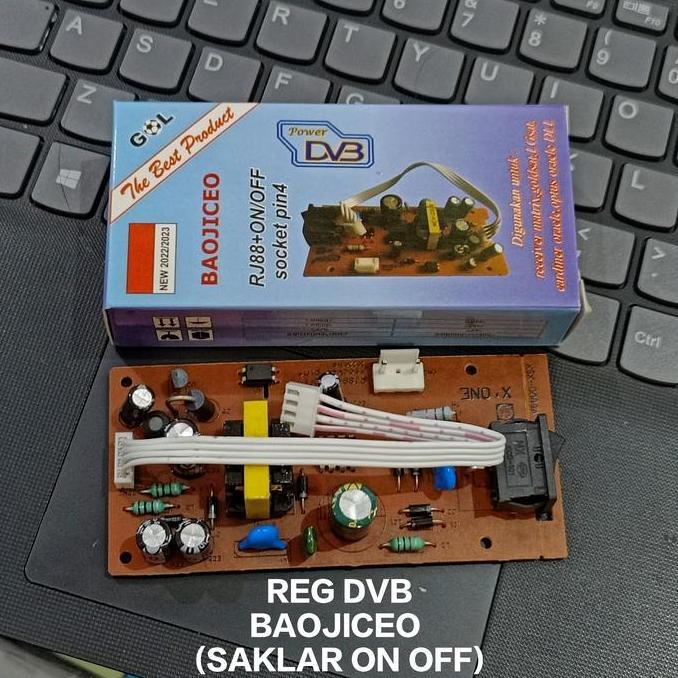 Ready...Ready...Ready...] Regulator Switching Power Supply Receiver DVB BAOJICEO MP4 + Saklar