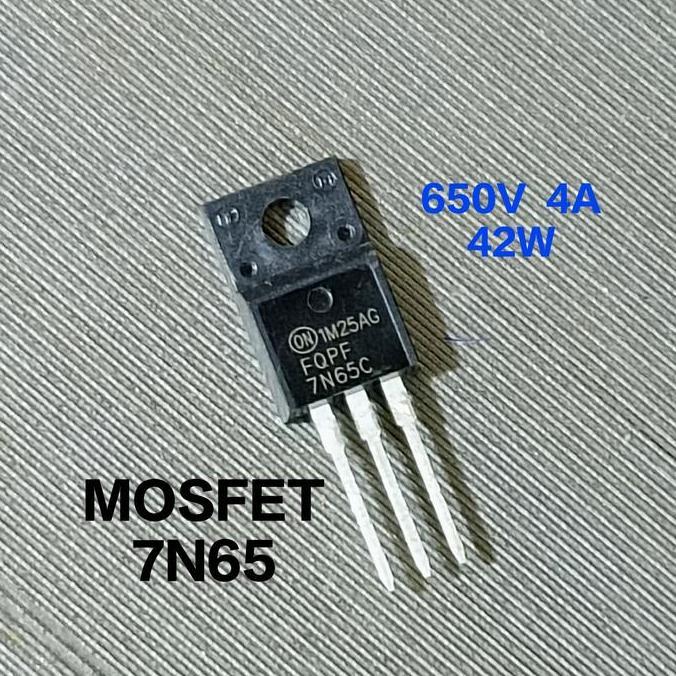+++++] Tr Transistor Mosfet 7N65 (7 N65 7 N 65 7N 65) Original Asli