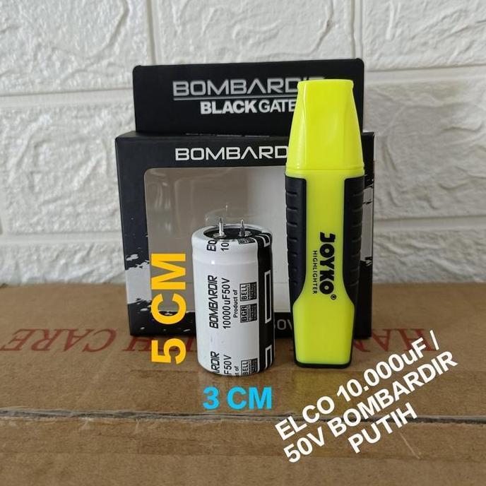 ((((()paling dicari] Elco 10.000uf 50V / Elco 10000uf 50V Bombardir Original BELL BGR