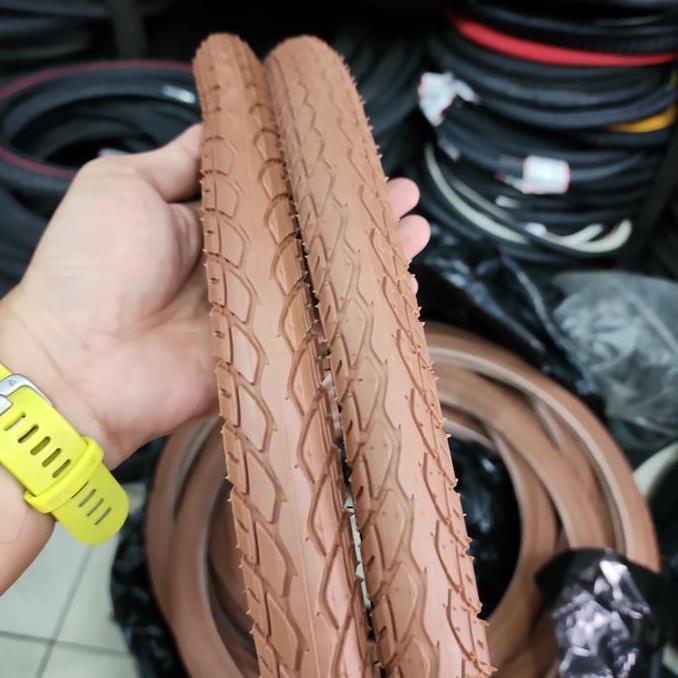 Kenda 26 X 175 Ban Luar 26 X 175 Kenda Coklat Mtb Gumwall Full K924 Cf