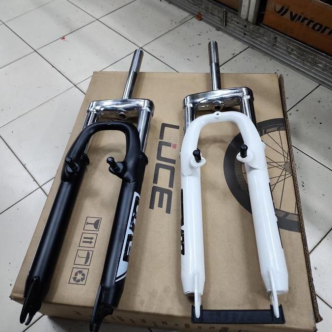 Fork Sepeda Mtb 26 Evo Suspension Ukuran Standar 22.2 Model Drat Ulir