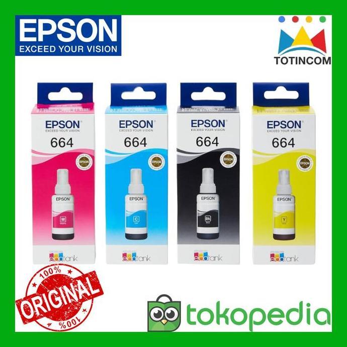 TERBARU - Tinta Epson untuk printer  l 120 l 310 l 360