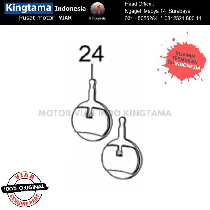 Pad Set Orion / Kampas Rem Depan Atau Belakang Sepeda Listrik Viar Orion