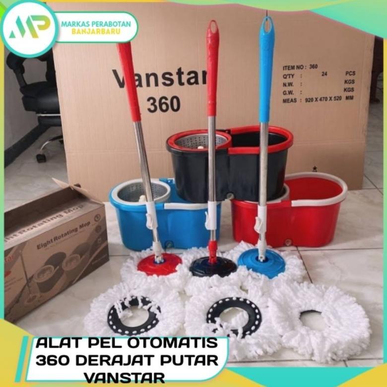 Alat Pel Otomatis / Alat Pel Mop Magic VANSTAR / Pel Lantai Pel Lantai