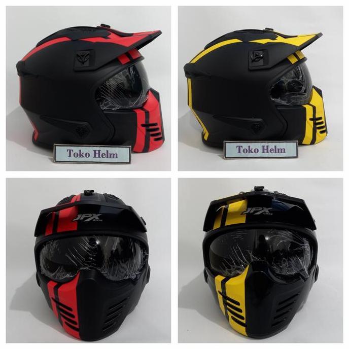 Helm fullface JPX MX motif 04 MARZ