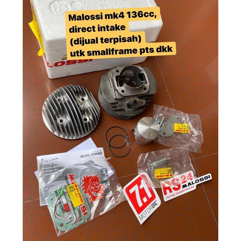 Blok set malossi MK4 - 136cc utk PTS dkk