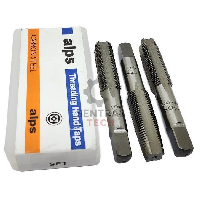 Promo Hand Tap M19 X 1.5 Alps Carbon Steel Metric Set Cod