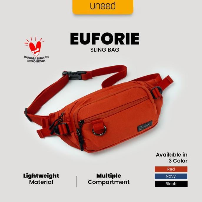 Uneed Tas Selempang Waist Bag Euforie Sling Bag - UNB225