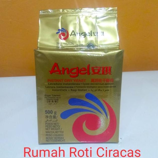 Yeast Angel Gold Ragi Dry Pengembang Roti Saf Nt Fermipan Kering