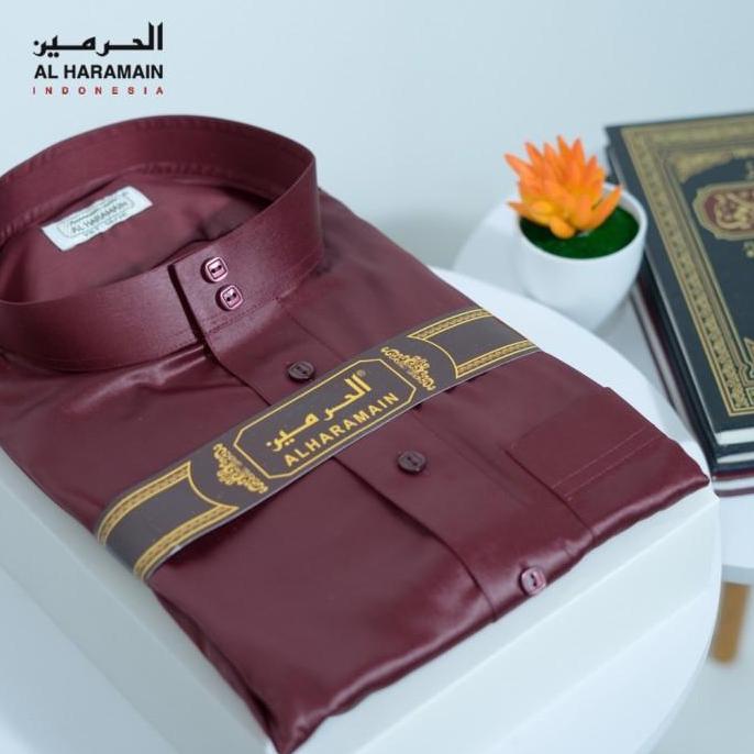 Promo Alharamain Gamis / Jubah Dewasa Viet | Merah | Maroon (size 50 - 54) COD