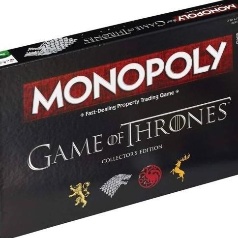 monopoly game of thrones board game WAR
