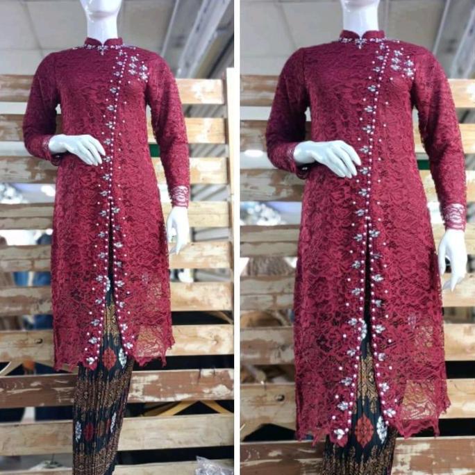 Promo TUNIK SET BRUKAT SELLA TUNIK MURAH TUNIK MEWAH TUNIK PESTA TUNIK WISUDA COD