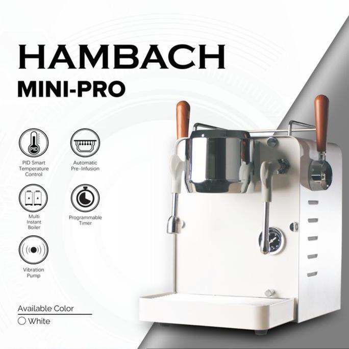 DISKON HARGA PROMO Hambach MINI PRO Vibration  Espresso Machine 1 Group - Mesin Kopi