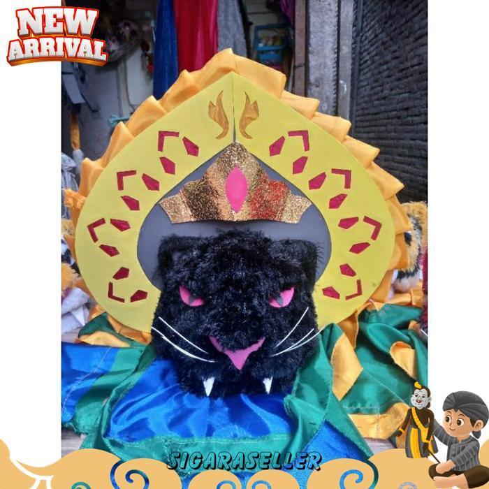 [Drs] Barongan Macanan Hitam Lengkap Set1