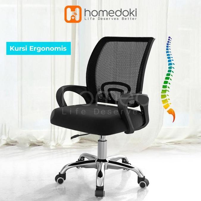Terlaris Homedoki Kursi Kantor / Kursi Gaming / Kursi Putar / Kursi Kerja