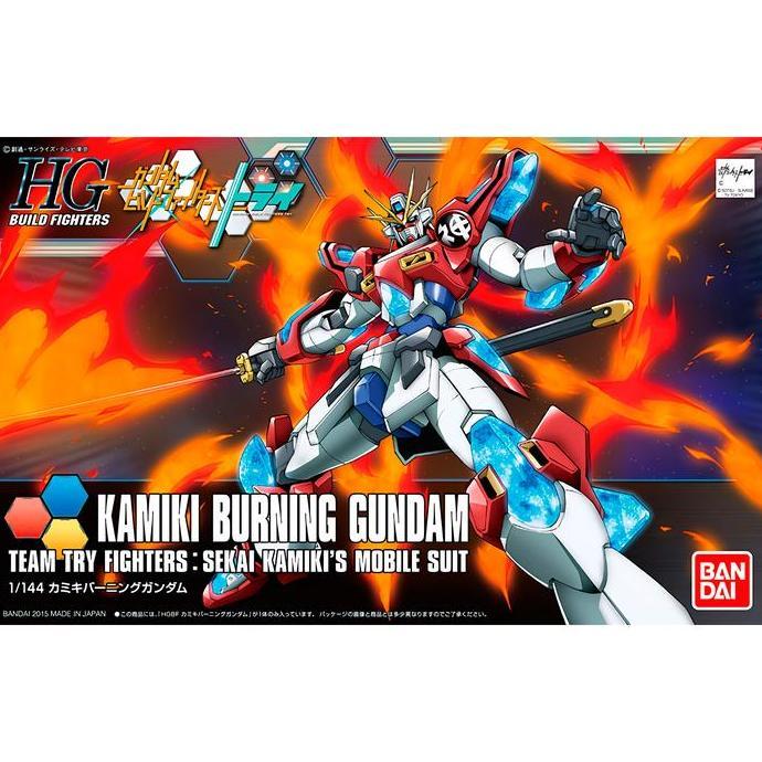 HG Kamiki Burning Gundam / HGBF 1/144 KMK-B01 Kamiki Burning Gundam (Gundam Build Fighters Try) Gunp