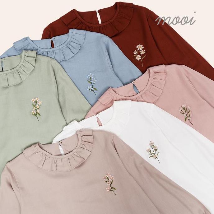 Promo Mooi Tunik Wanita Atasan Wanita Raya Collection Zevva Tunik Adult COD