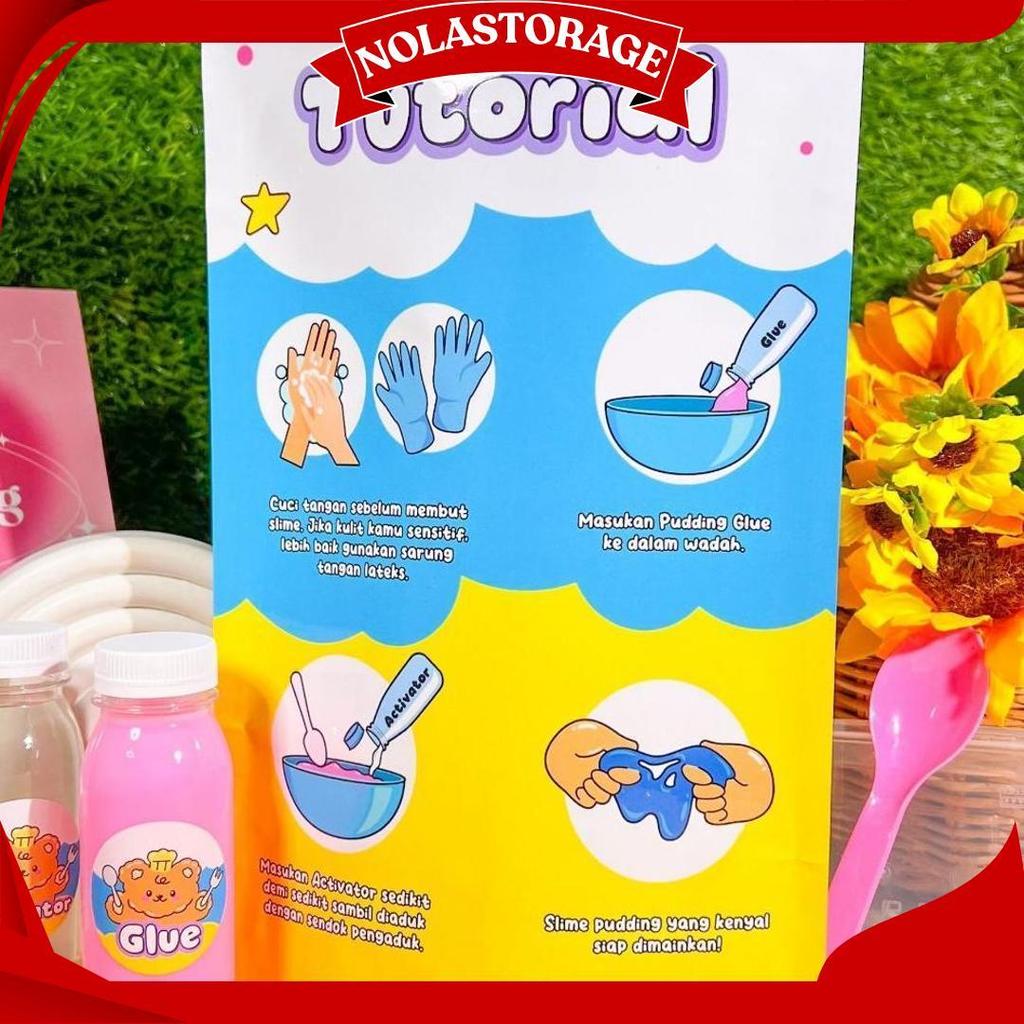 Slime Kit Pudding By Slime Bintaro || Slime Kit || Bikin Slime Sendiri || Tofu Slime Cod