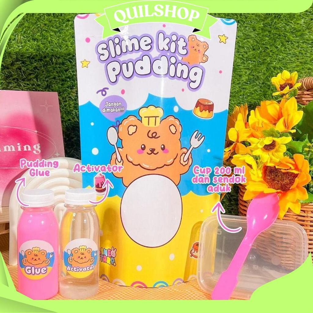 Slime Kit Pudding By Slime Bintaro || Slime Kit || Bikin Slime Sendiri || Tofu Slime Ori
