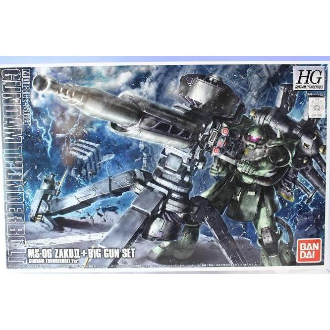 GUNDAM THUNDERBOLT MS-06 ZAKU II + BIG GUN SET HG 1/144 ORI BANDAI