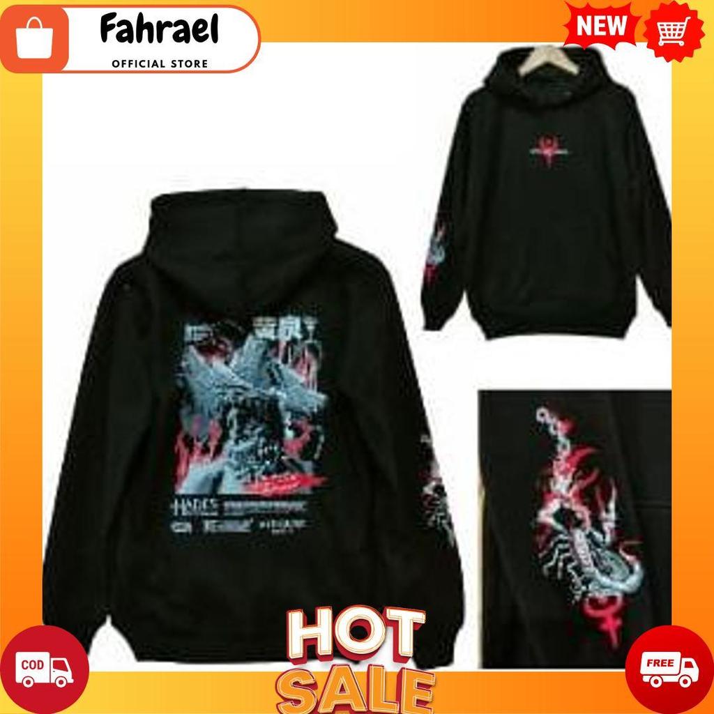 BISA COD - HOODIE MYTHOLOGY HADES KREMLIN  SWEATER DISTRO / JAKET PRIA WANITA HOODIE PULLPRINT COD[B