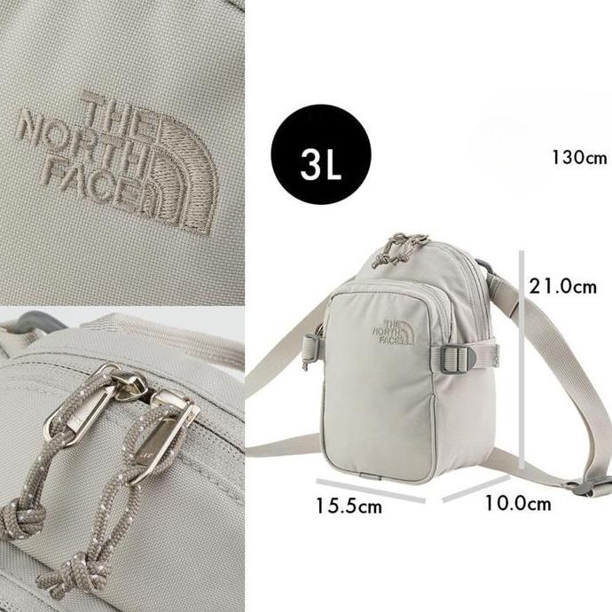 Tas Selempang The North Face BTC Mini Shoulder Bag 3L Original Waistbag Pria Wanita