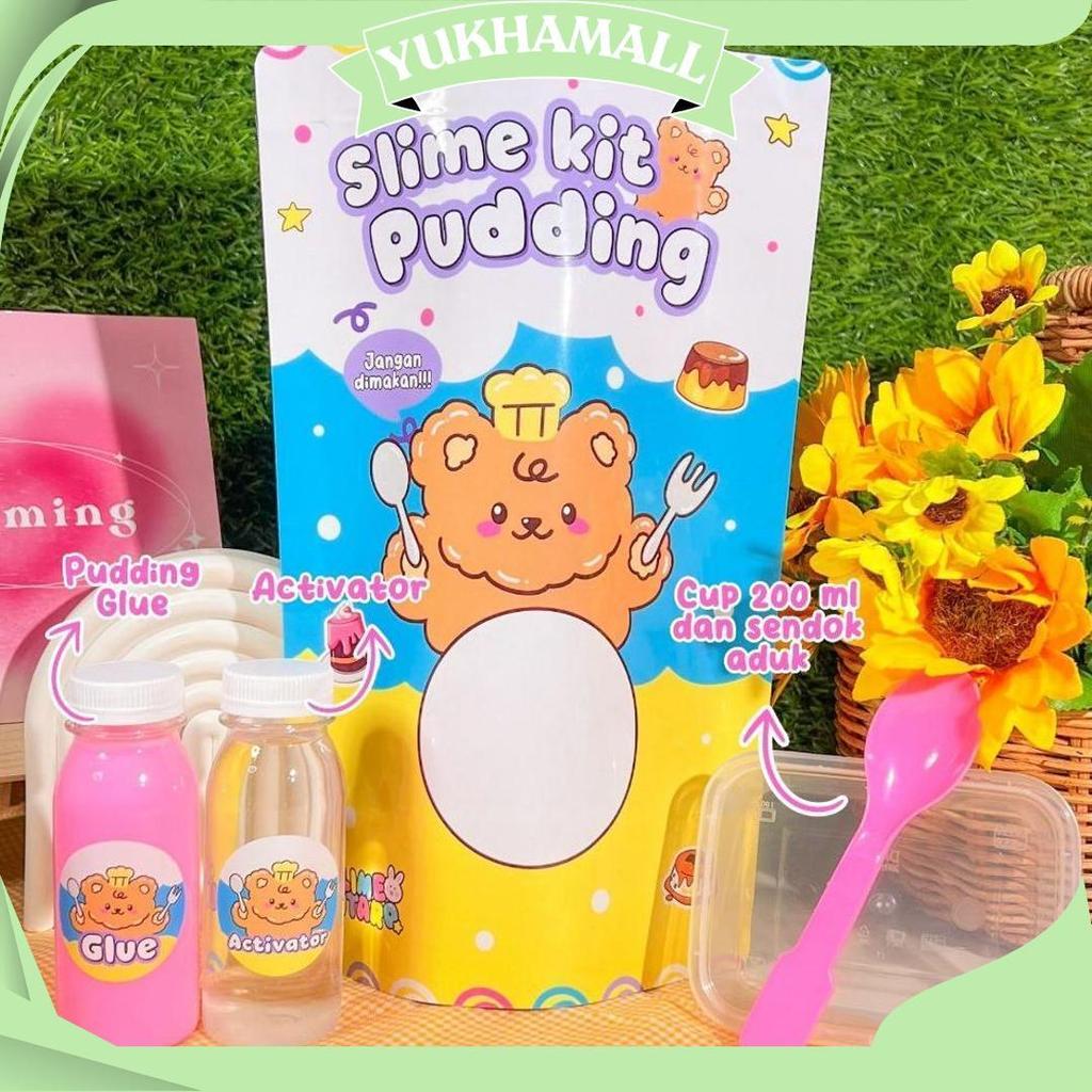 Slime Kit Pudding By Slime Bintaro || Slime Kit || Bikin Slime Sendiri || Tofu Slime Ori