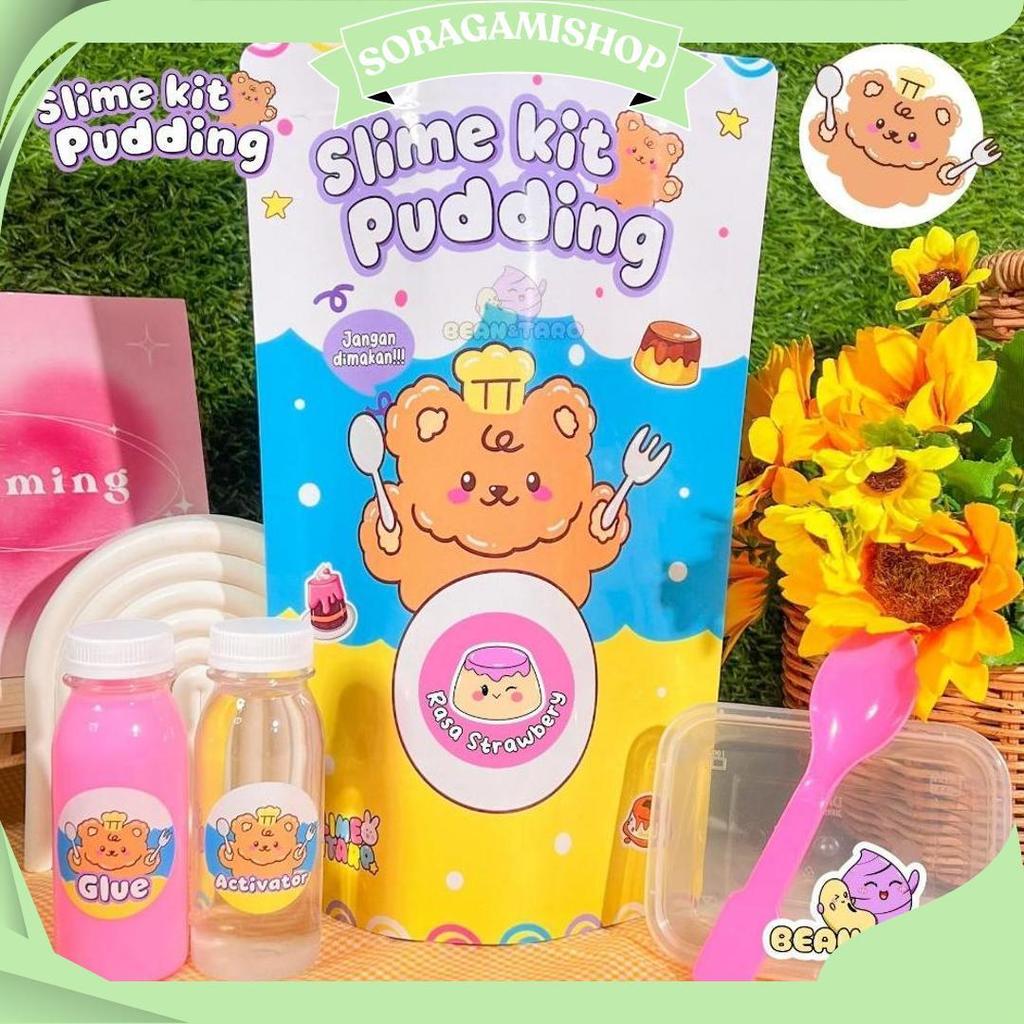 Slime Kit Pudding By Slime Bintaro || Slime Kit || Bikin Slime Sendiri || Tofu Slime Ori