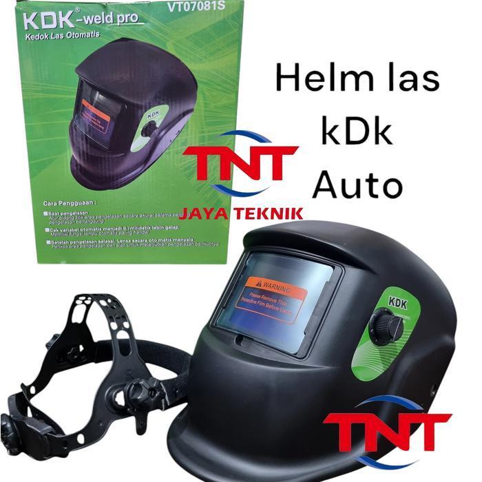 Helm Las Otomatis Kdk / Topeng Las Auto / Kedok Las Otomatis Kdk Original Dan Terpercaya