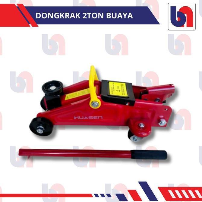 DONGKRAK MOBIL HUASEN - BUAYA 2 TON CAR TIRE ORIGINAL DAN TERPERCAYA