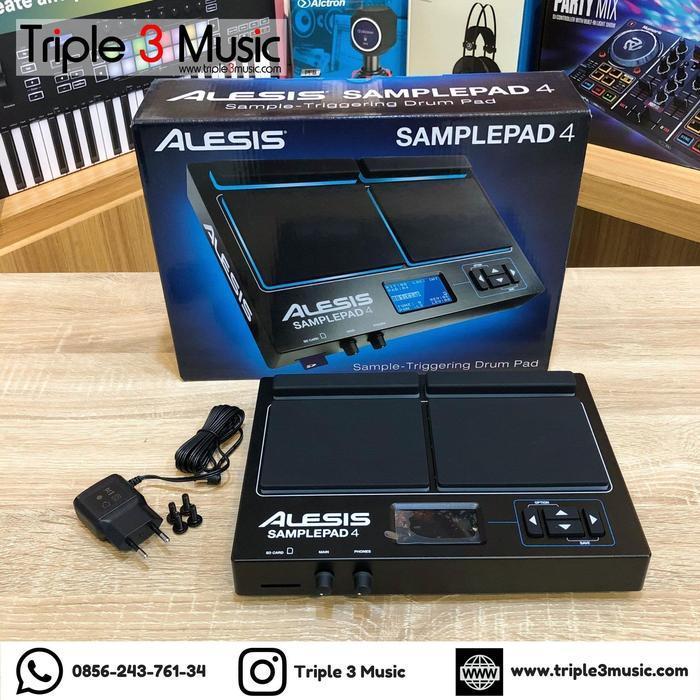 Alesis Sample Pad 4 Samplepad 4 Drum Original Dan Terpercaya