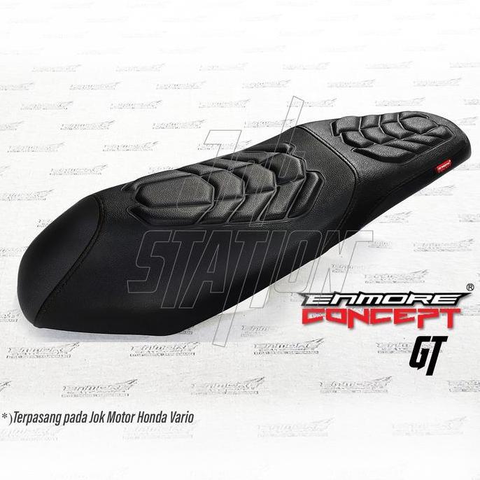 Enmore Concept Jok Motor - GT - Enmore Concept Kulit Premium Press Busa Variasi Busa Granat ( Kulit 
