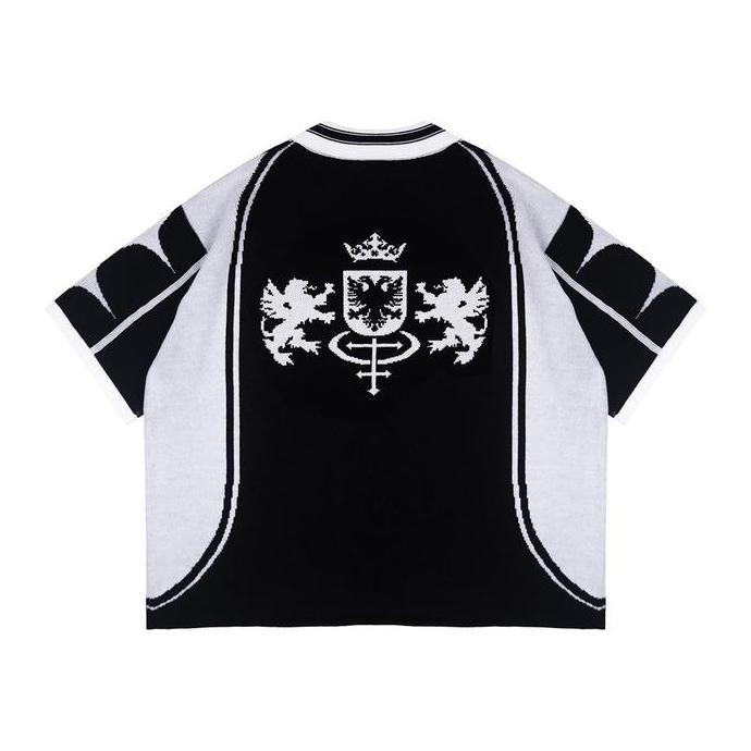 GRDT - Majesty Boxy Knitwear Jersey Black Sport Rajut Acrylic Adem Lembut