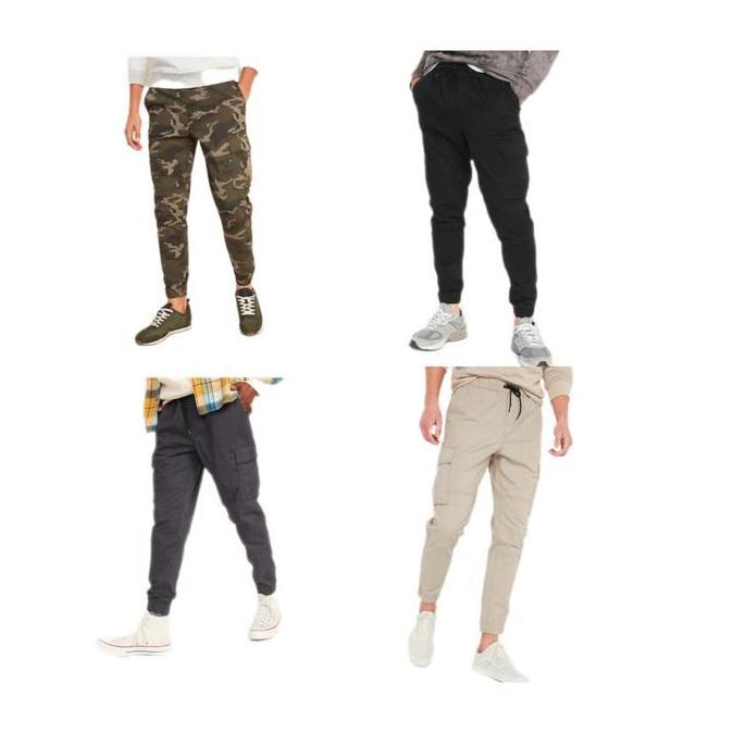 Promo celana cargo Jogger Old navy Built-in flex original COD