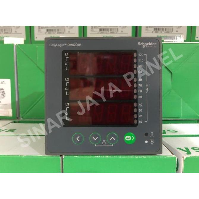 POWER METER SCHNEIDER METSEDM6200H DM6200 EASYLOGIC