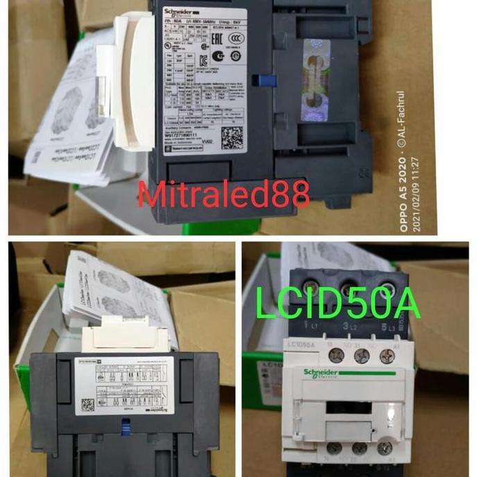 Kontaktor LCID 50 SCHNEIDER LCID50/LCID50M7 CONTACTOR 220V Telemecaniq