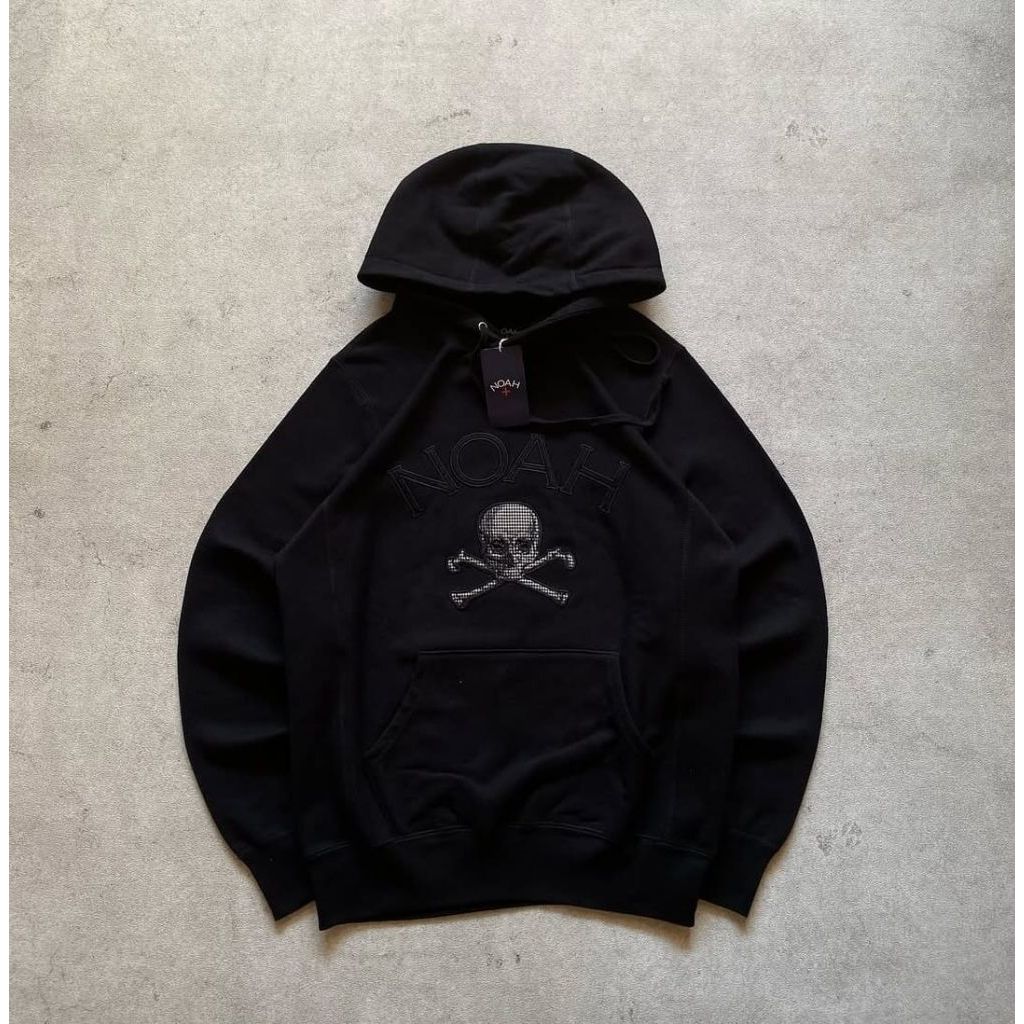 New Hoodie NOAH Tee tengkorak UNISEX FULL TAG IMPORT Big logo print