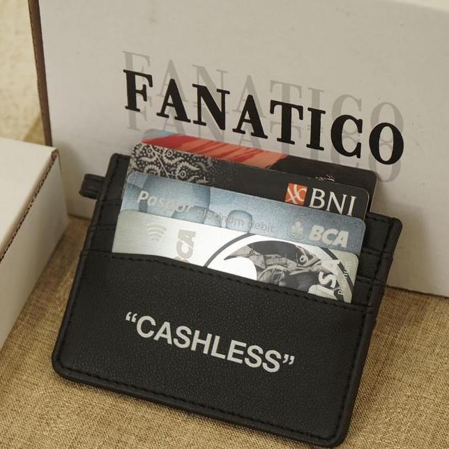 Fanatico Card Holder Cashless Dompet Kartu Dompet Kartu Kulit Card Holder Wanita Dan Pria Card Holde