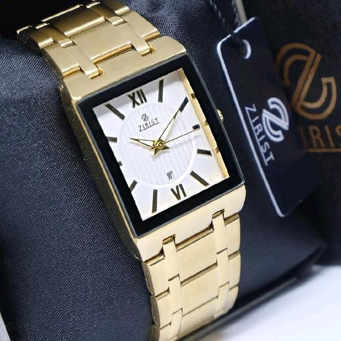 Promo ZIRIST Z19 ORIGINAL JAM TANGAN PETAK PRIA WANITA UNISEX CLASSIC SIMPLE STAINLESS STEEL ORIGINA