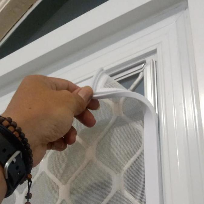 Kasa nyamuk fiberglass/prame karet/list alumunium SMR