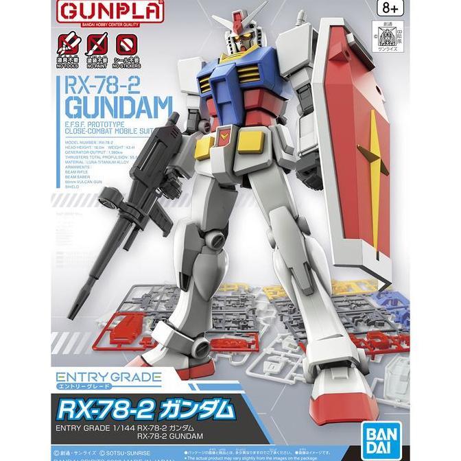 Bandai Gundam Entry Grade EG 1/144 RX-78-2 - EG RX-78-2