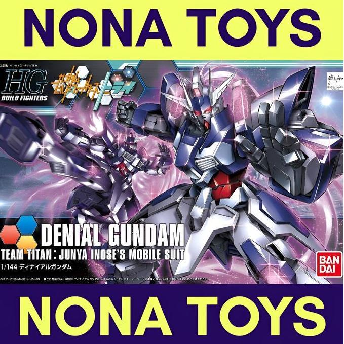 HG Denial Gundam / HGBF 1/144 NK-13J Denial Gundam (Gundam Build Fighters Try) Gunpla Bandai Gundam 